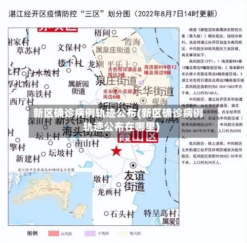 新区确诊病例轨迹公布(新区确诊病例轨迹公布在哪里)