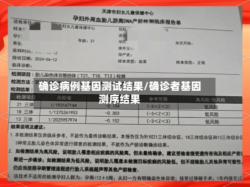 确诊病例基因测试结果/确诊者基因测序结果