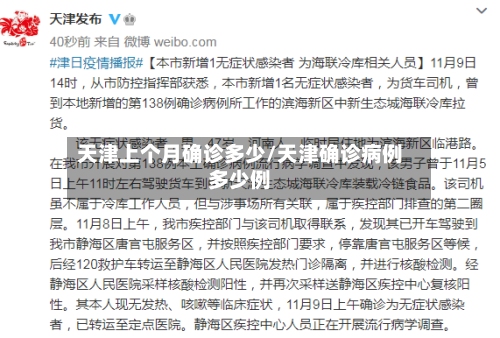 天津上个月确诊多少/天津确诊病例多少例-第2张图片