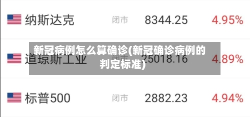 新冠病例怎么算确诊(新冠确诊病例的判定标准)-第2张图片
