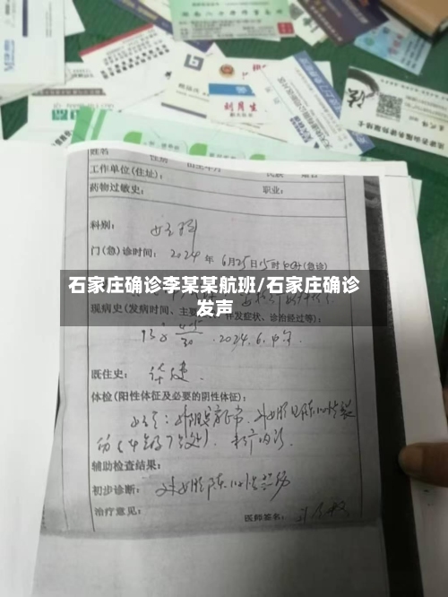石家庄确诊李某某航班/石家庄确诊发声-第2张图片
