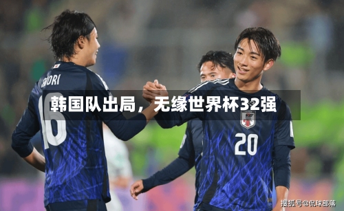 韩国队出局	，无缘世界杯32强-第2张图片