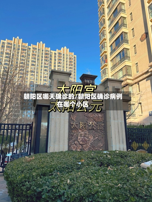 朝阳区哪天确诊的/朝阳区确诊病例在哪个小区-第3张图片