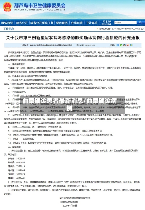 曲阜确诊患者最新消息/曲阜确诊病例-第2张图片