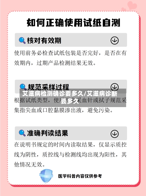 艾滋病检测确诊要多久/艾滋病诊断要多久-第2张图片