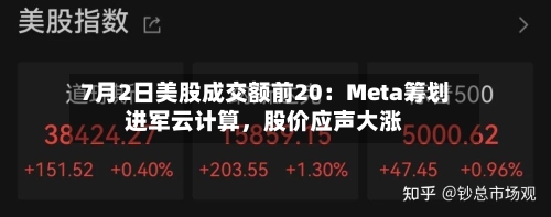 7月2日美股成交额前20：Meta筹划进军云计算	，股价应声大涨-第3张图片
