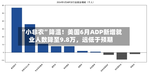 “小非农”降温！美国6月ADP新增就业人数降至9.8万	，远低于预期-第1张图片
