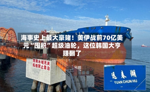 海事史上最大豪赌！美伊战前70亿美元“囤积”超级油轮，这位韩国大亨赚翻了-第1张图片