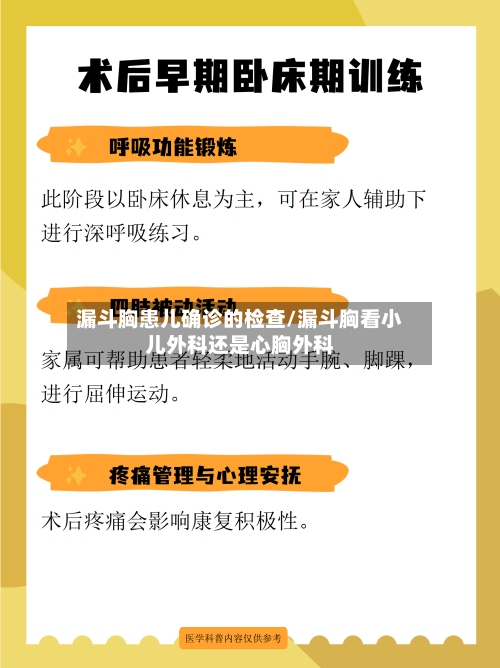 漏斗胸患儿确诊的检查/漏斗胸看小儿外科还是心胸外科