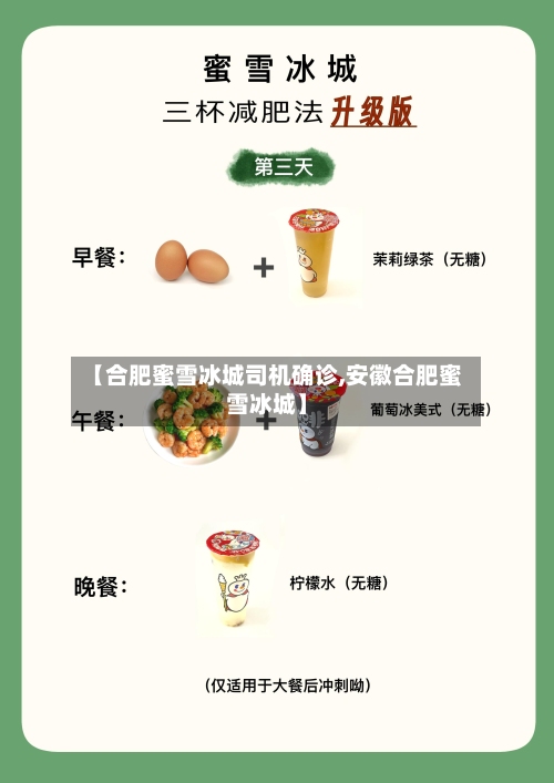【合肥蜜雪冰城司机确诊,安徽合肥蜜雪冰城】-第2张图片