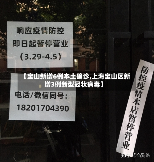 【宝山新增6例本土确诊,上海宝山区新增3例新型冠状病毒】-第2张图片