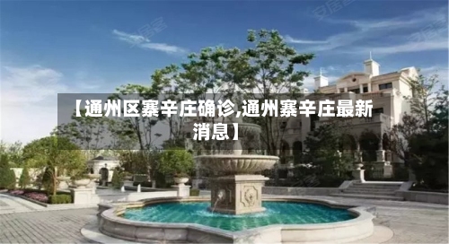 【通州区寨辛庄确诊,通州寨辛庄最新消息】-第3张图片