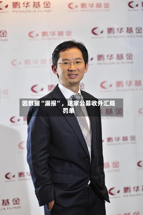 因数据“漏报”，这家公募收外汇局罚单