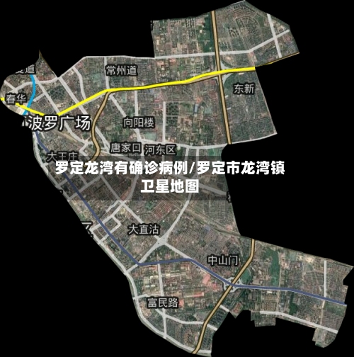 罗定龙湾有确诊病例/罗定市龙湾镇卫星地图-第2张图片