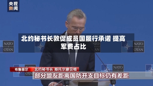 北约秘书长敦促成员国履行承诺 提高军费占比-第3张图片