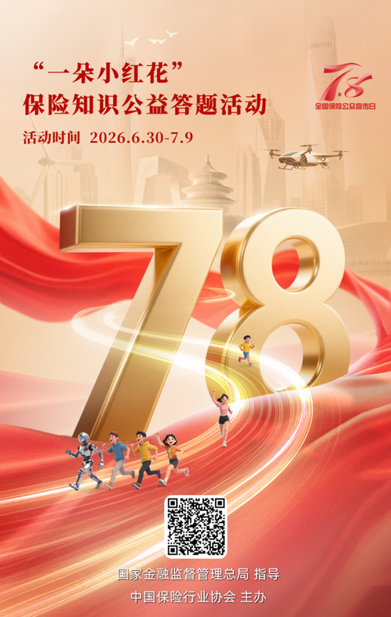 7.8丨@所有人，新华保险邀您答题领取公益“小红花”